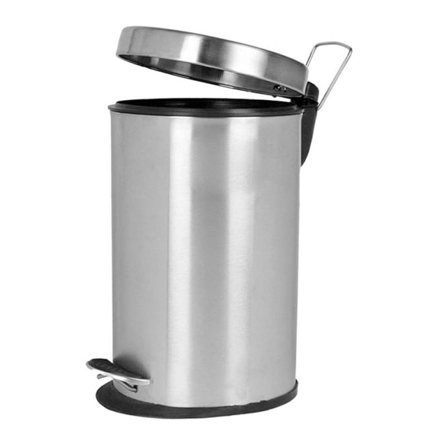 SS PEDAL OPERATED DUSTBIN 7X10"