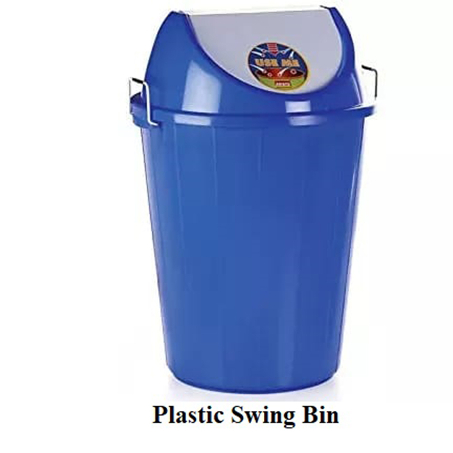 PLASTIC SWING BIN 80LTR